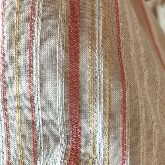 ✅Copper Key Little Girls Striped Dress with Faux Tie on Shoulder - Picture 5 of 5